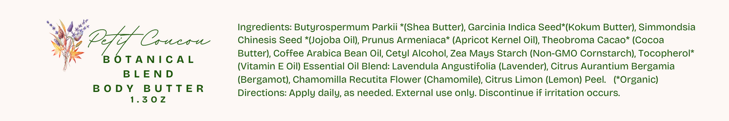 Botanical Blend Body Butter