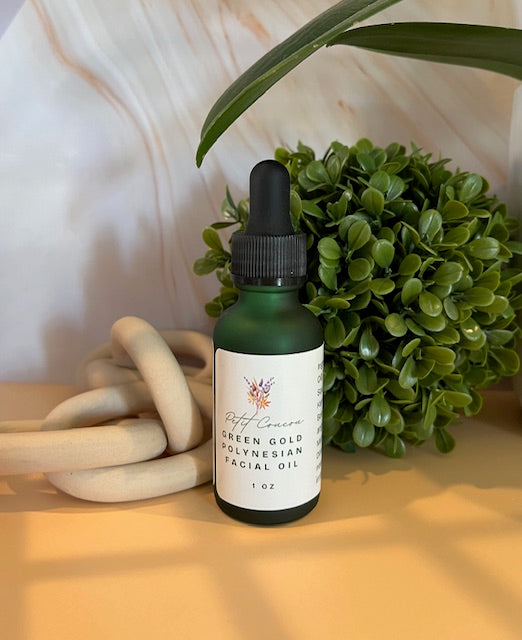 Green Gold Polynesian Facial Oil